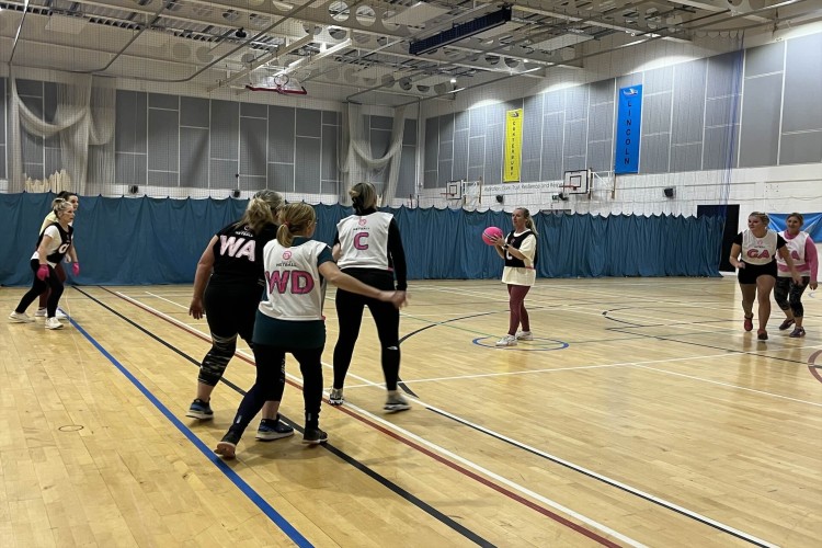 Hereford Monday Netball league 18th November
