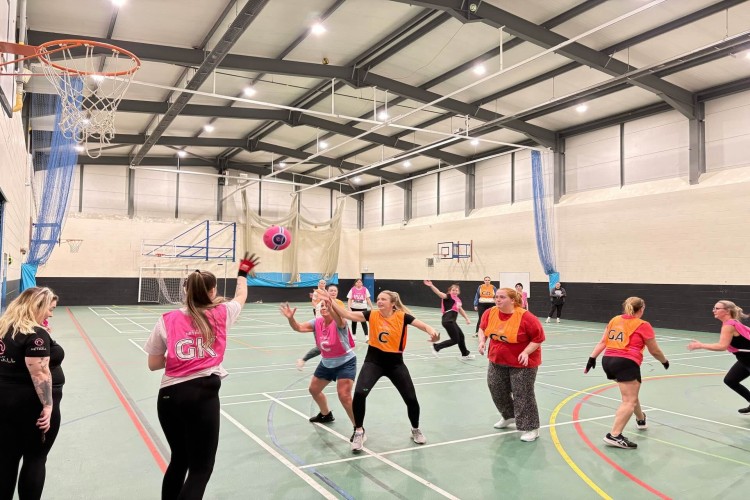 SOCIAL NETBALL IN CONGLETON GETS UNDERWAY