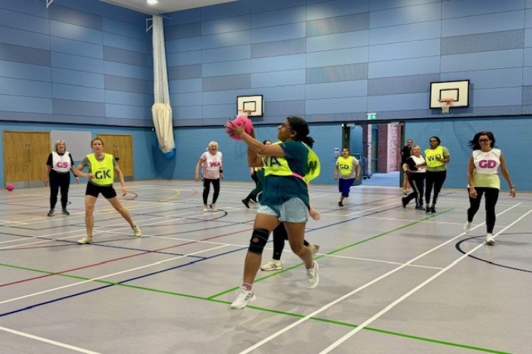 Social Netball in Bishops Stortford gets underway