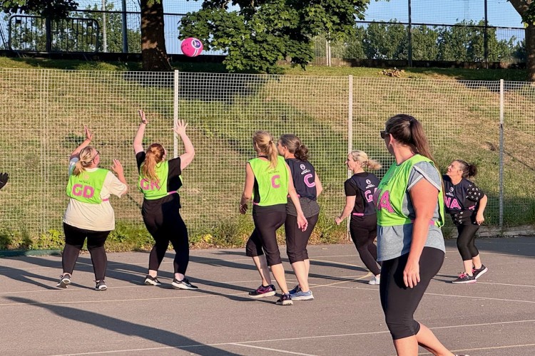 SOCIAL NETBALL IN EASTLEIGH ON WEDNESDAY GETS UNDERWAY
