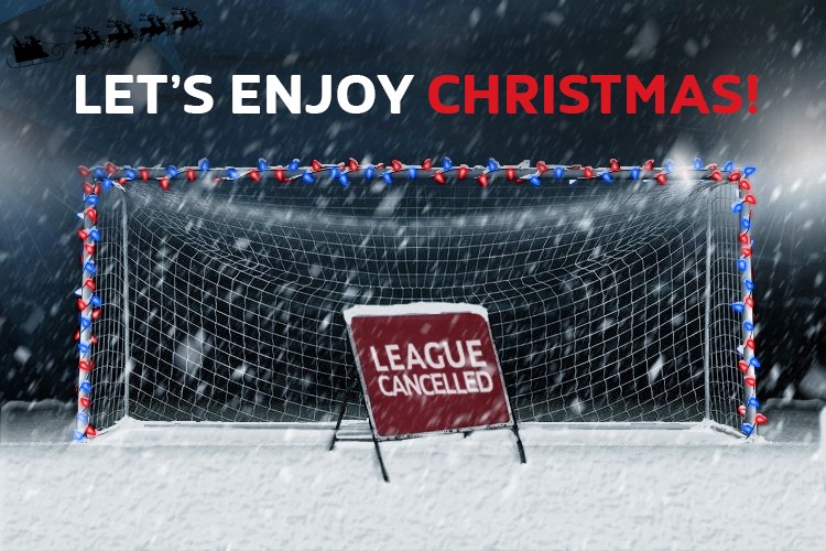LEAGUE CANCELLED OVER FESTIVE PERIOD