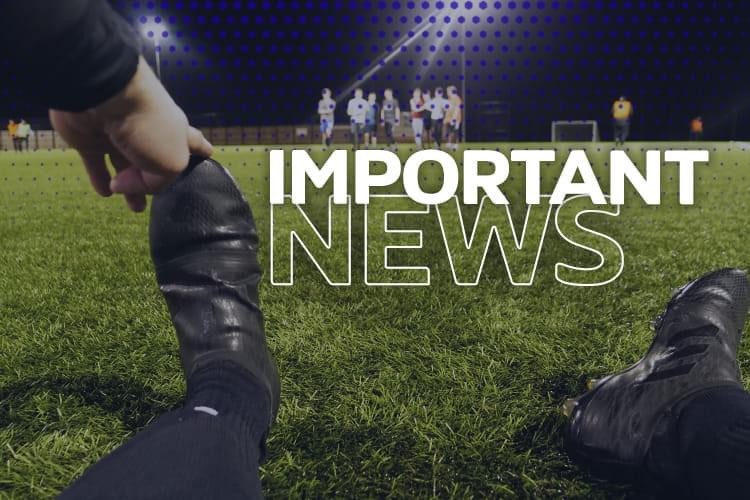 4th October Games Cancelled due to Centre Emergency